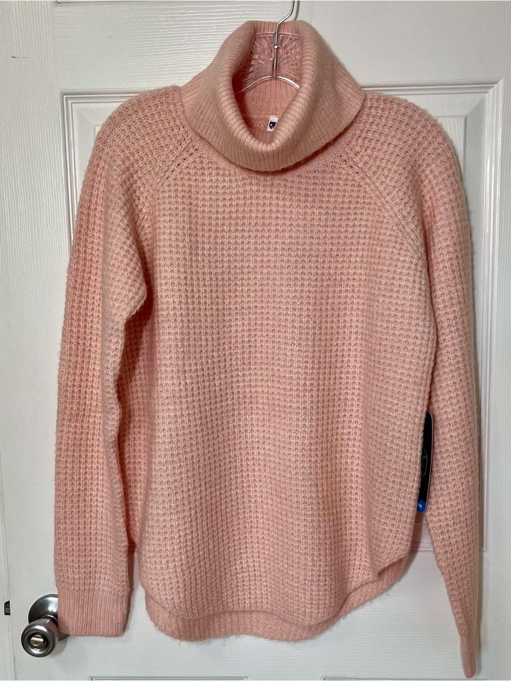 KÜHL Sienna Sweater Turtleneck Cowl Pullover Cherry Blossom Knit Kuhl XS New